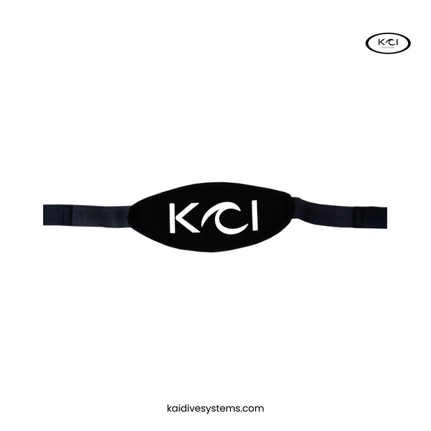 حزام قناع الغوص المصنوع من النيوبرين من KAI مع فيلكرو - مناسب للقفازات